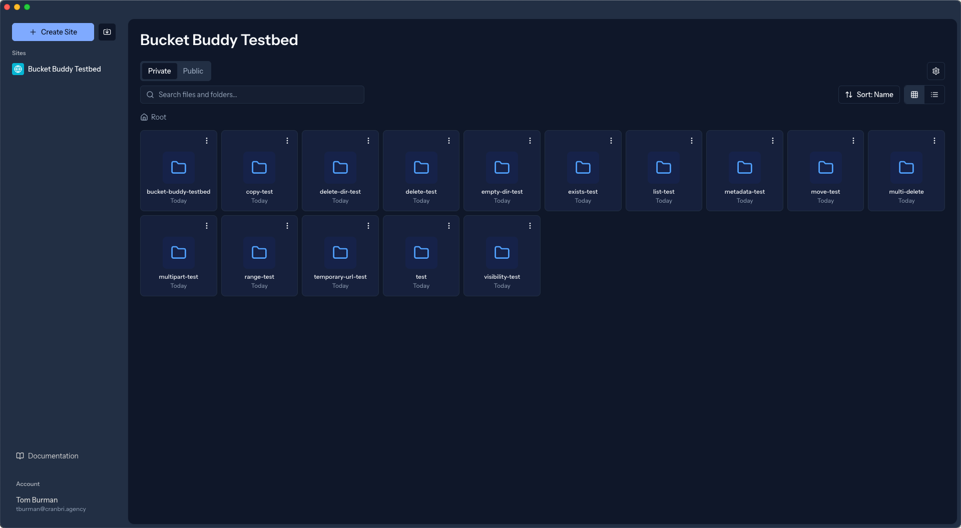 Mirror your real S3 environment locally — upload files, generate signed URLs, and manage buckets visually, all without connecting to AWS.